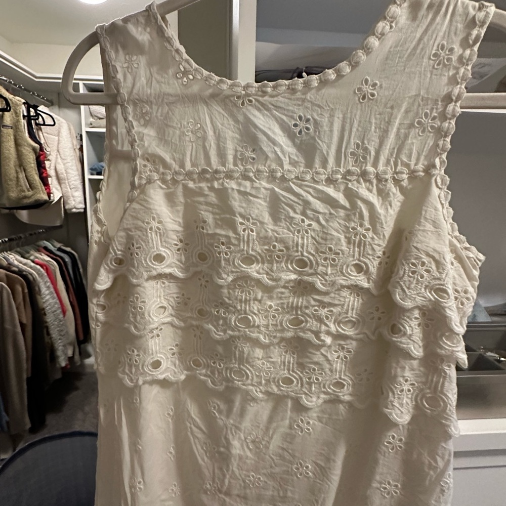 J. Crew Eyelet Dress - Size 2